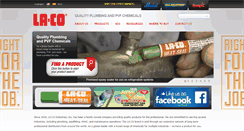 Desktop Screenshot of laco.com