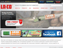 Tablet Screenshot of laco.com